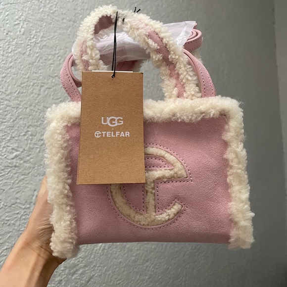 Telfar Handbags - 💓Pink UGG x Telfar Small Shopper💓